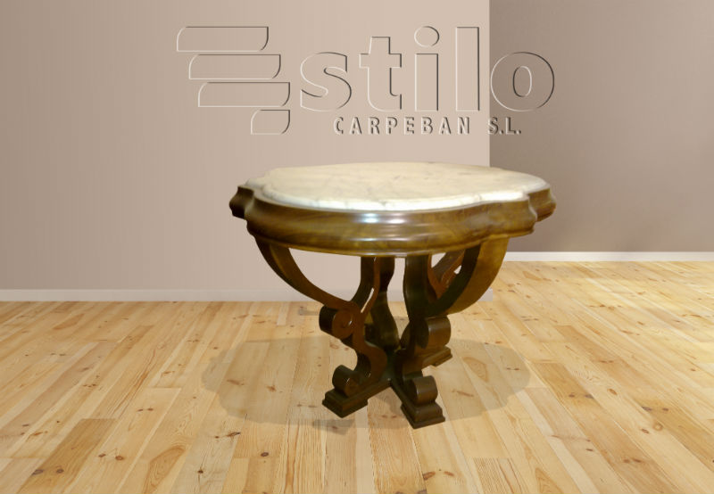 Mesa de saln. Carpintera Ebanistera Carpeban Stilo en Salamanca, elijanos somos ebanistas profesionales.